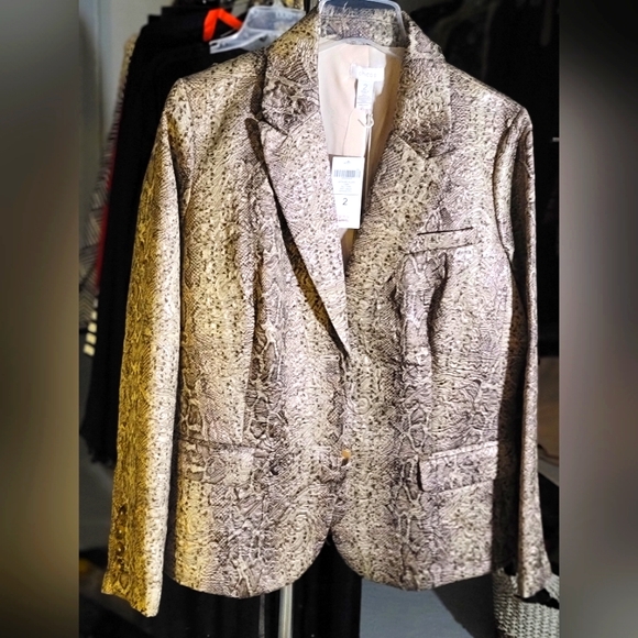Chico's Metallic Blazer NWT - Picture 1 of 3